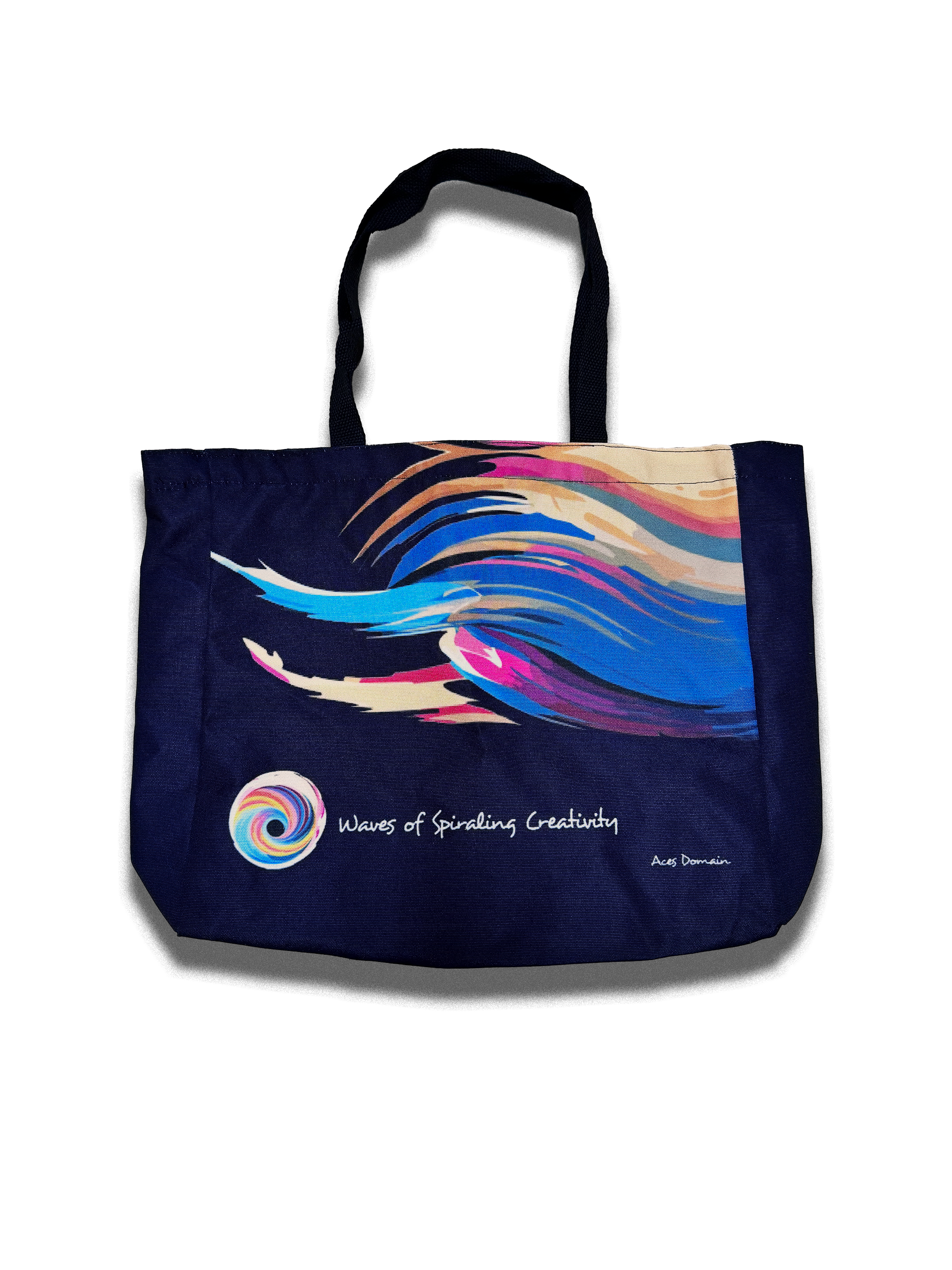 Waves Of Spiraling Creativity Tote